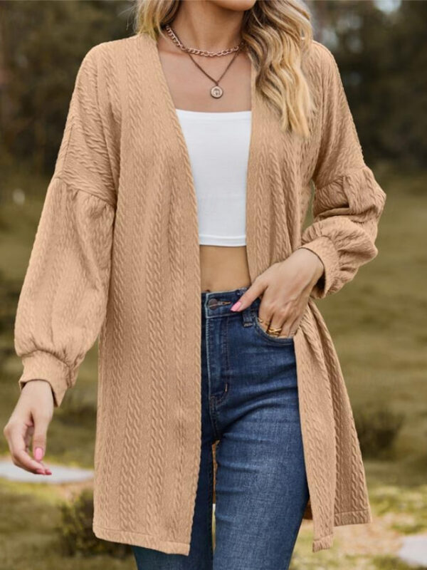 Women's Dailywear Patchwork Solid Color Windproof Fashion Loose Fit Outerwear Long Sleeve Spring Brown S 2024 - US $28.99